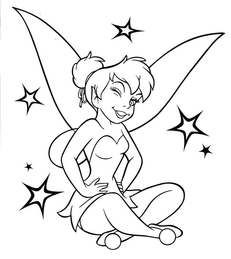 Periwinkle Tinkerbell Coloring Pages