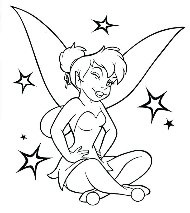 periwinkle tinkerbell coloring pages