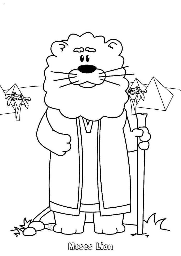 Pesach Or Passover Characters Coloring Pages