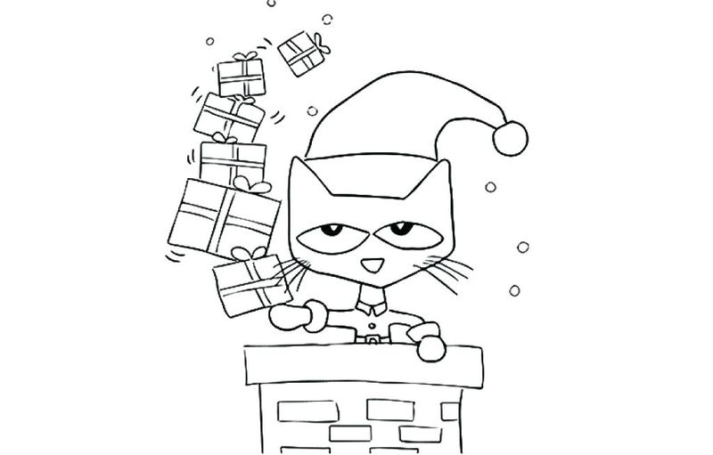 Pete The Cat Coloring Page Printable
