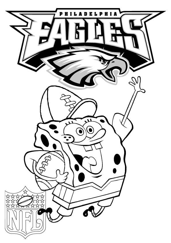 Philadelphia Eagles Coloring Pages Free