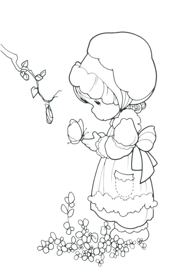 Pictures Of Precious Moments Coloring Pages