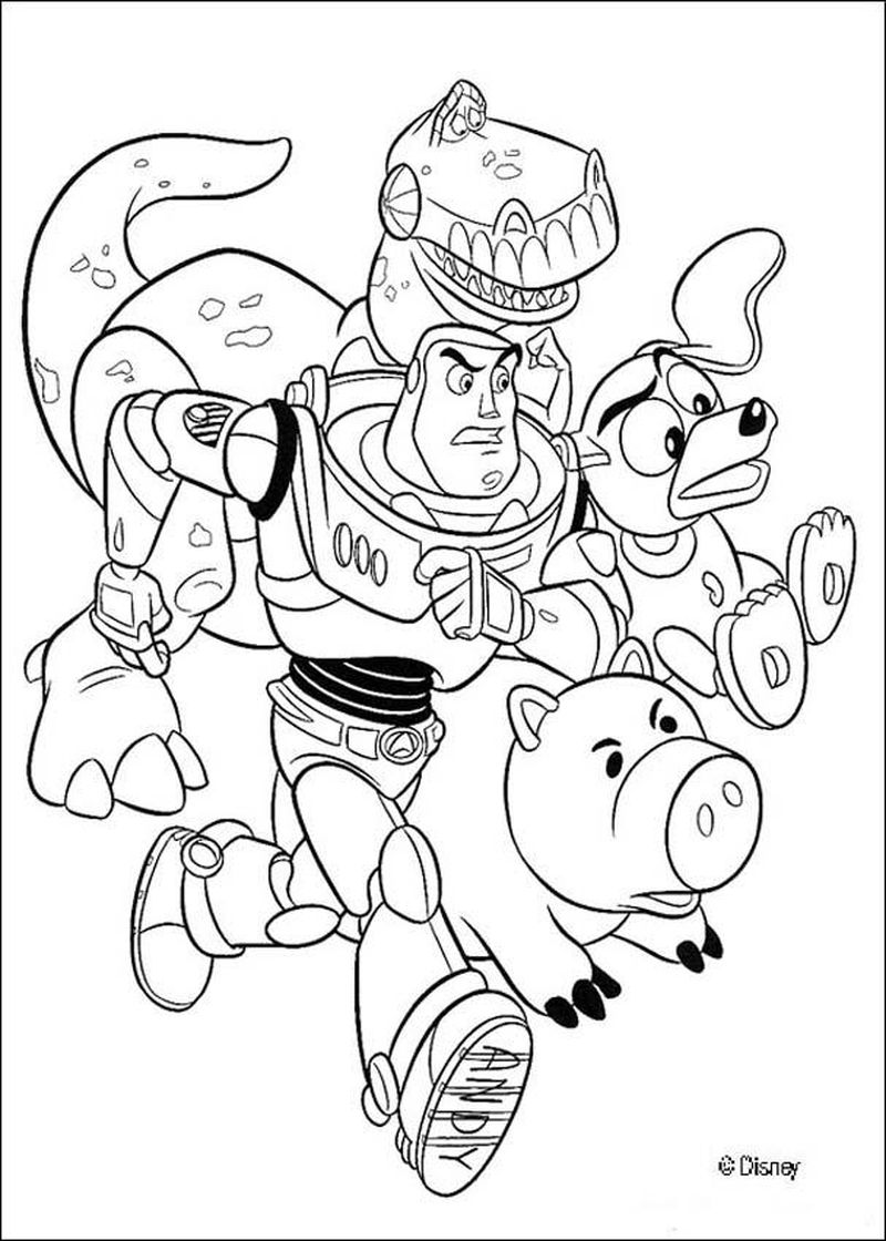 Pixar Toy Story Coloring Pages