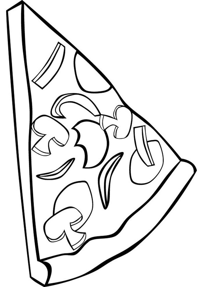 Pizza Num Noms Coloring Pages