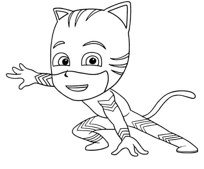 Pj Masks Coloring Pages Connor