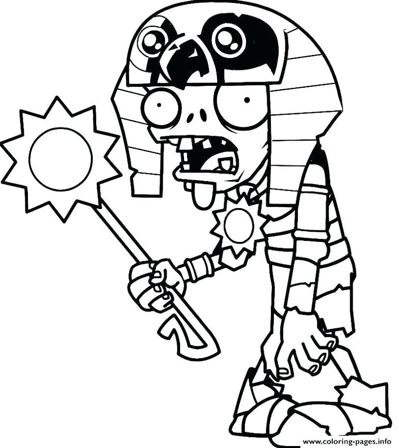 Plants Vs Zombies 2 Coloring Pages Peashooters