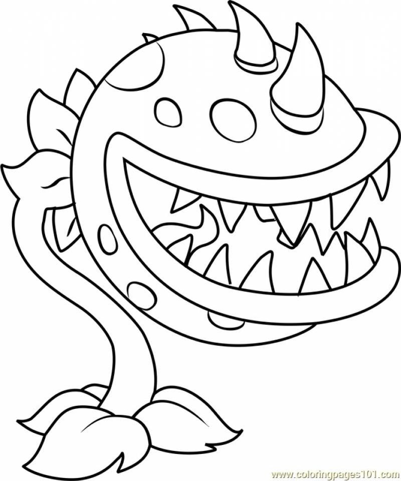 Plants Vs Zombies Coloring Pages PDF - Coloringfolder.com