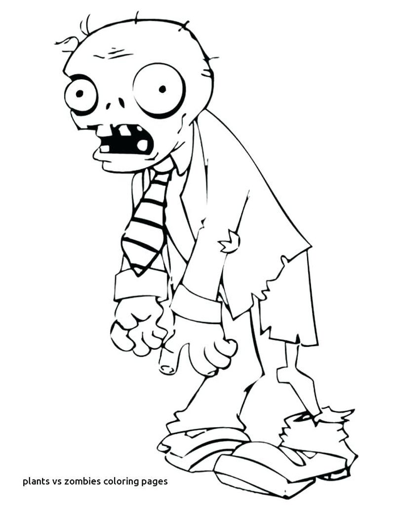 Plants Vs Zombies Coloring Pages PDF - Coloringfolder.com