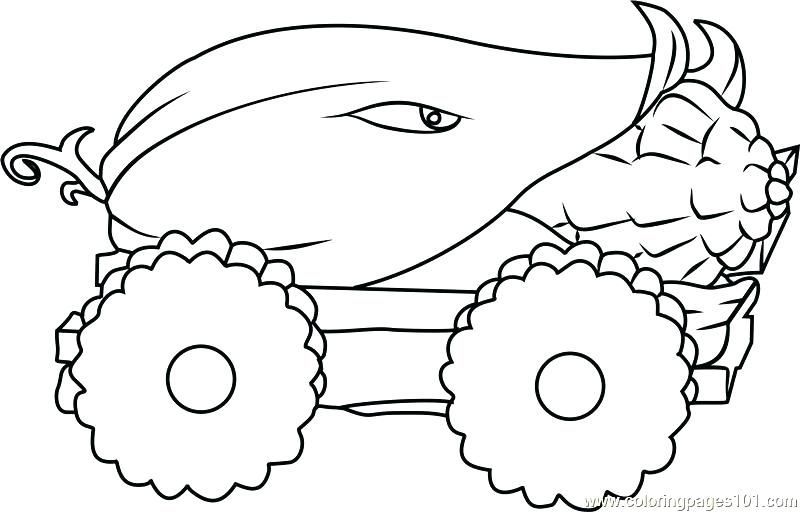 Plants Vs Zombies Printable Coloring Pages