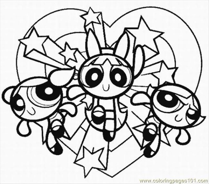 Powerpuff Girls Coloring Pages Games
