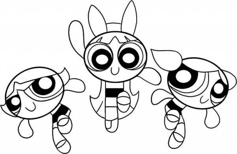 Powerpuff Girls Coloring Pages Powerpuff Girls Blossom