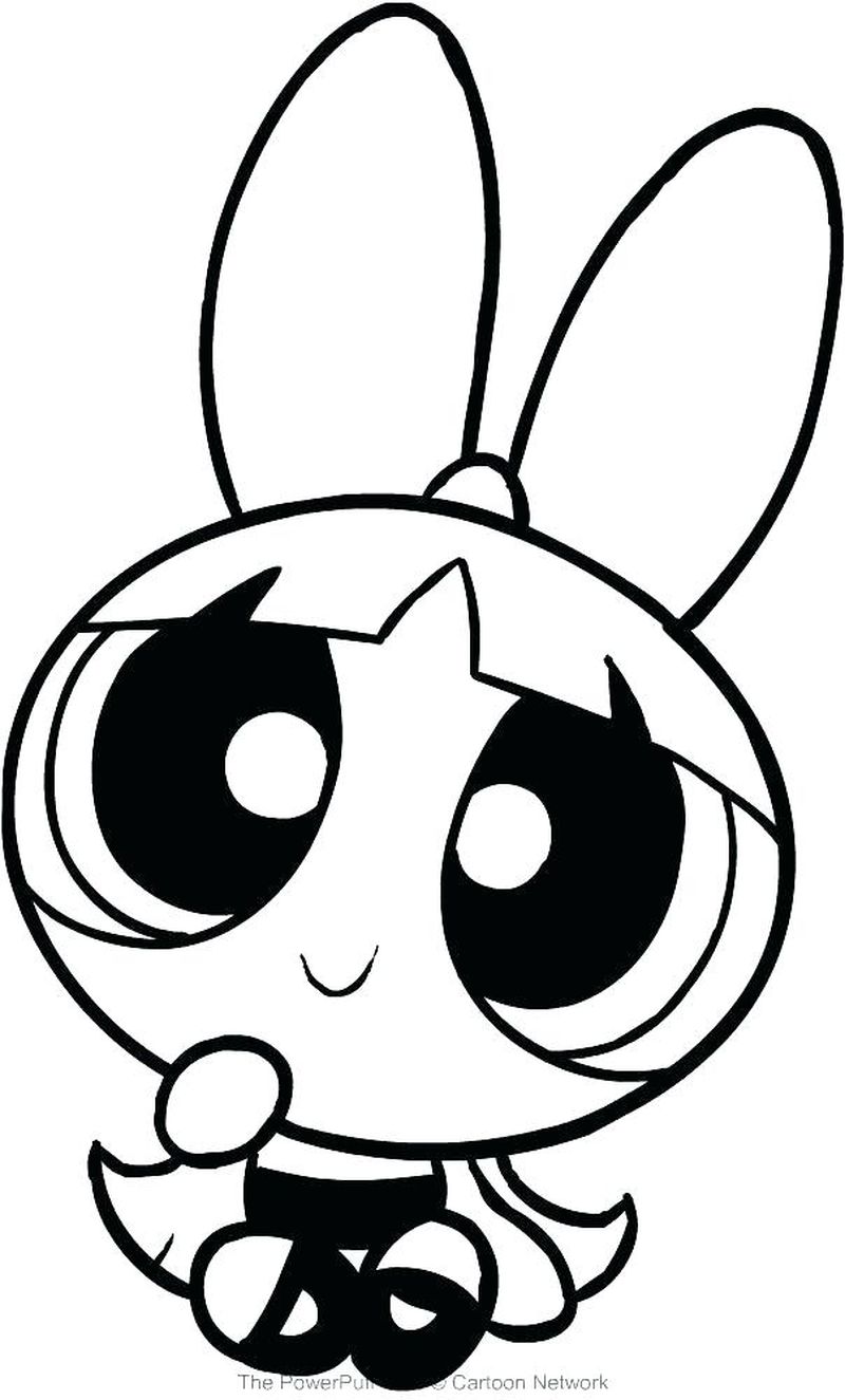 Powerpuff Girls Coloring Pages Printable PDF - Coloringfolder.com