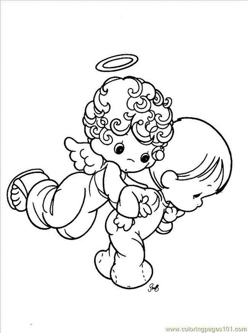 Precious Moments Animal Coloring Pages
