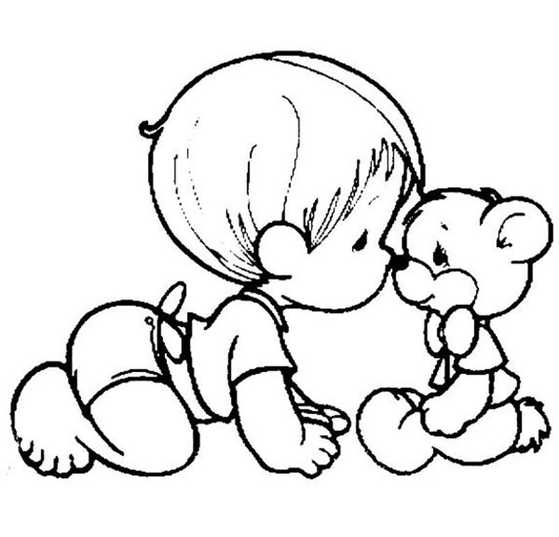 Precious Moments Baby Coloring Pages