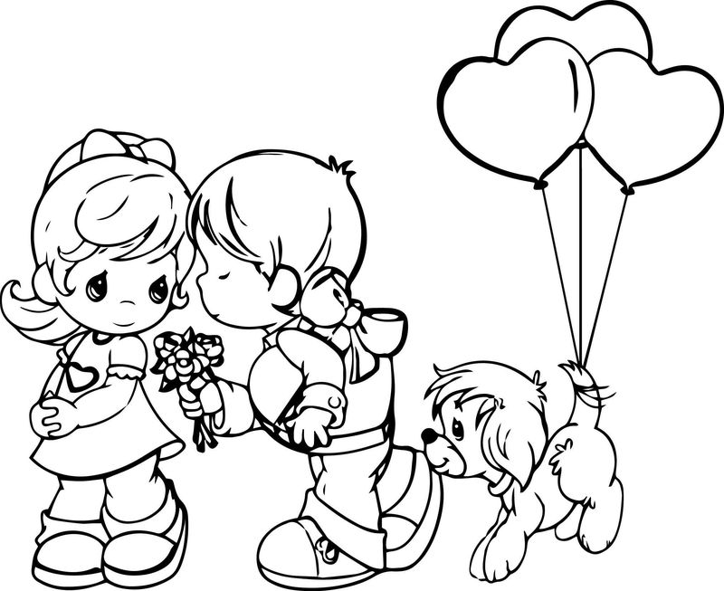 Precious Moments Coloring Pages Pdf