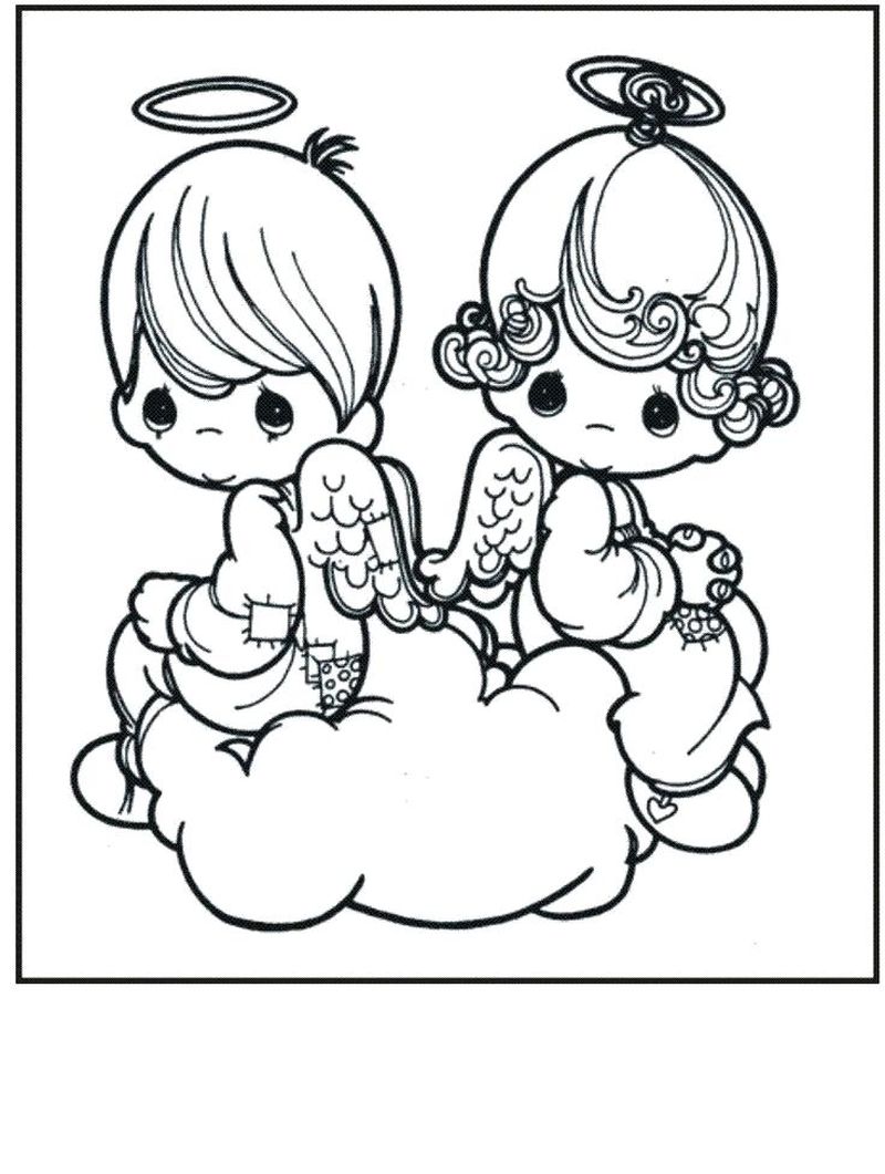 Precious Moments Love Coloring Pages Printable