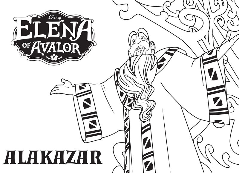 Princess Elena Of Avalor Coloring Pages