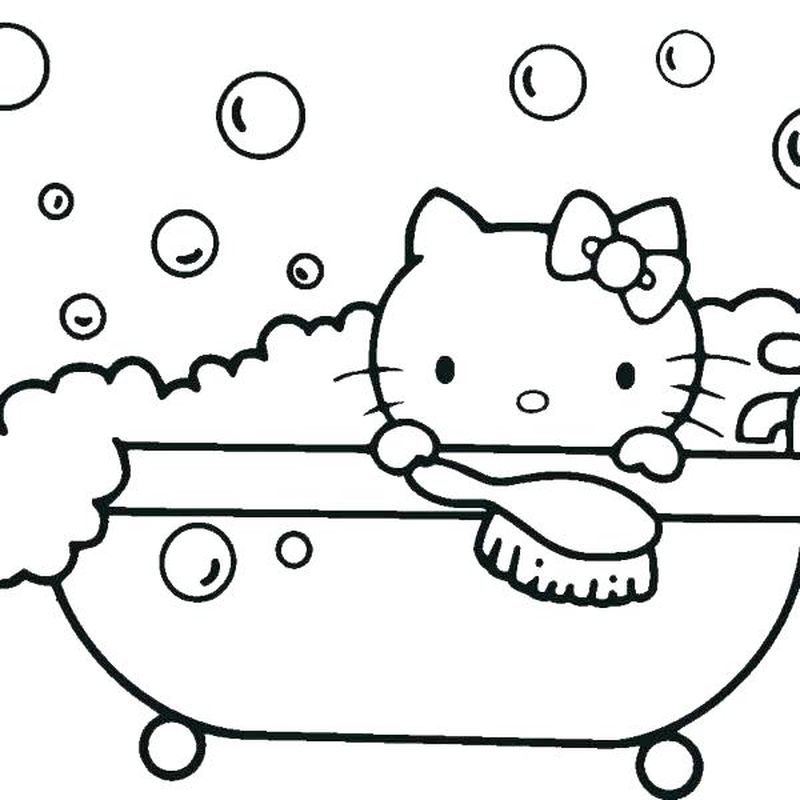 lulu kitty coloring pages