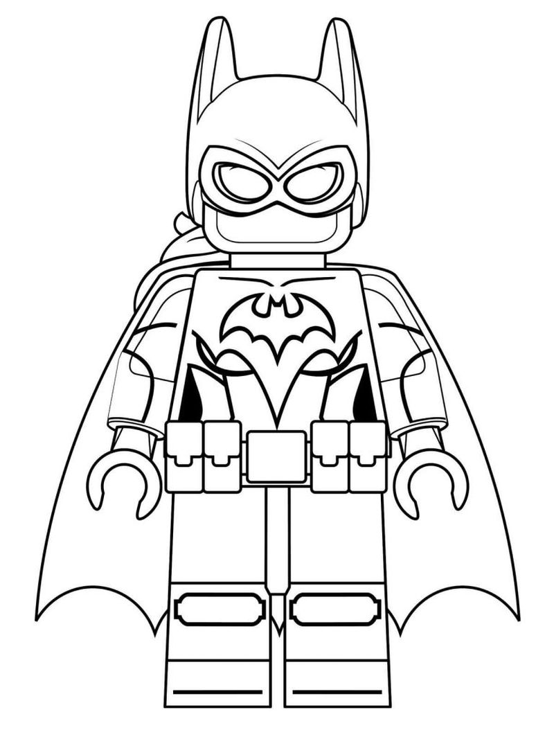 Print Free Lego Batman Coloring Pages