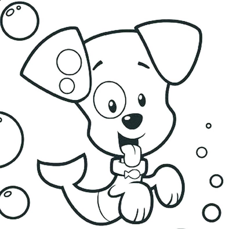 Printable Bubble Guppies Coloring Pages