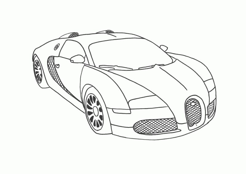 Printable Car Coloring Pages Free