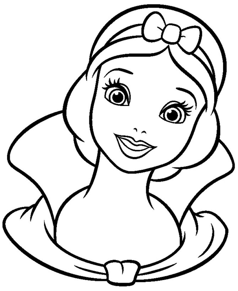 Printable Coloring Pages Snow White