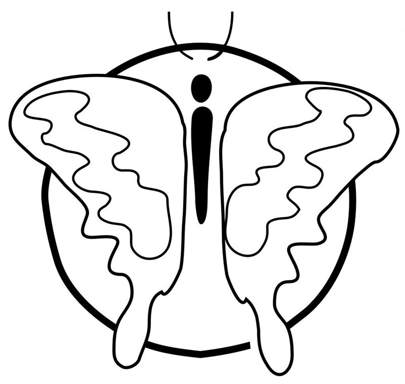 Printable Coloring Pages of Butterflies