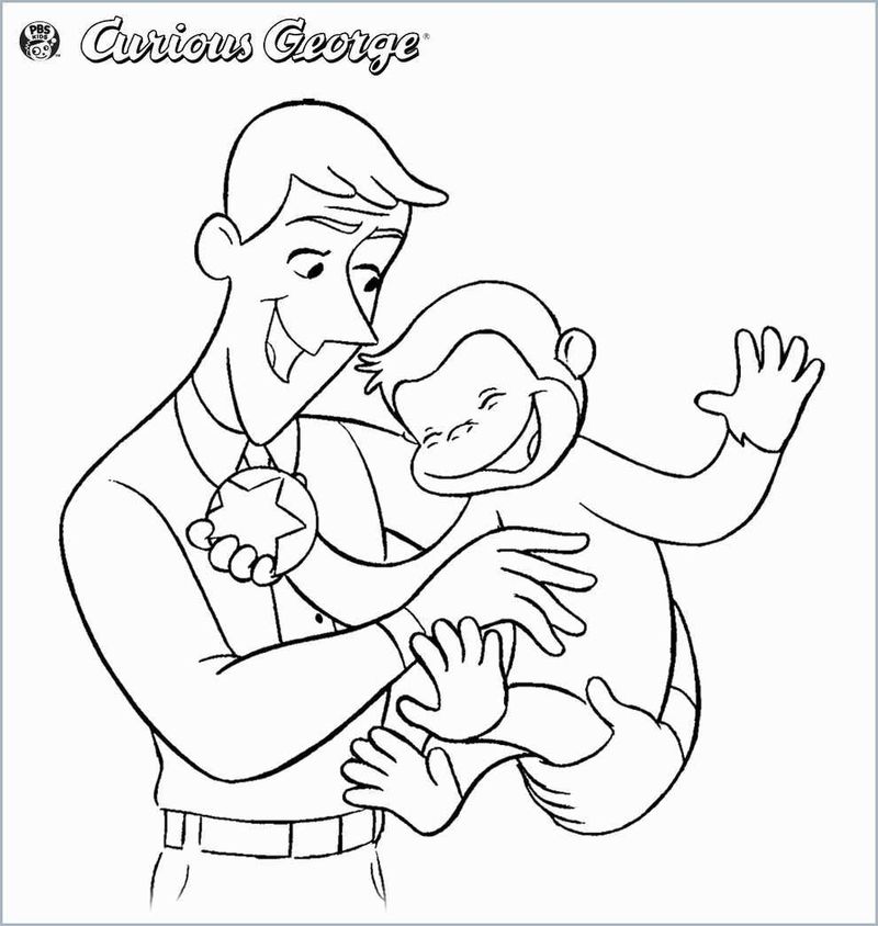 curious george coloring pages halloween printable