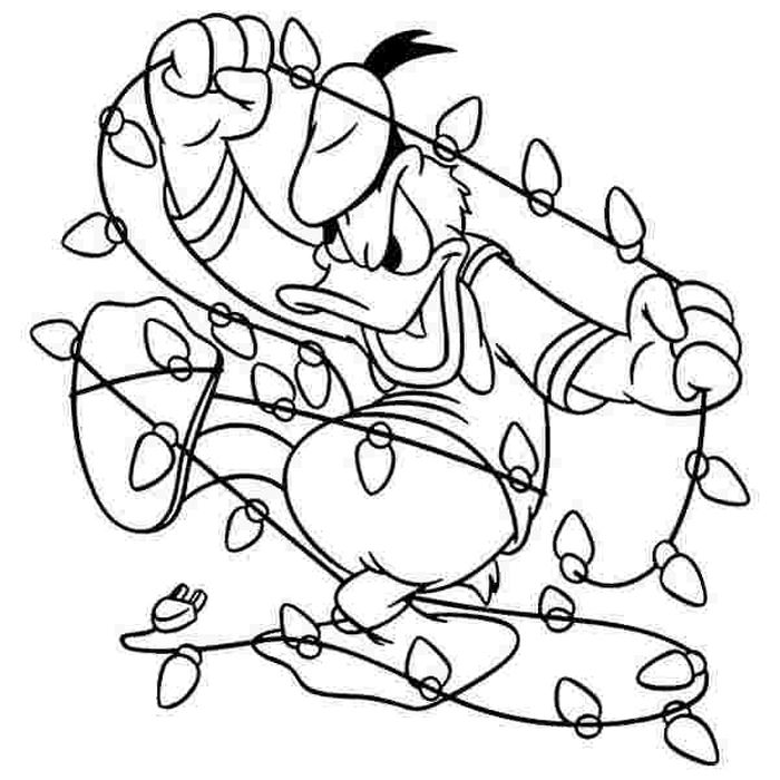 Printable Donald Duck Coloring Pages