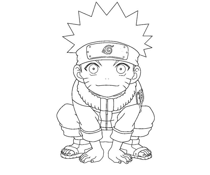 Printable Naruto Coloring Pages