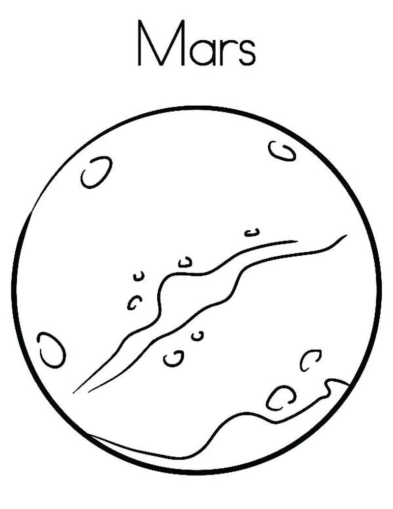 Printable Solar System Coloring Pages