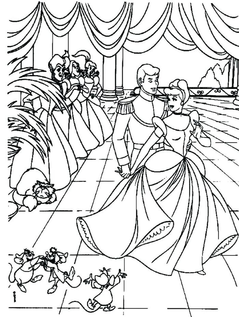 Printable Wedding Coloring Pages