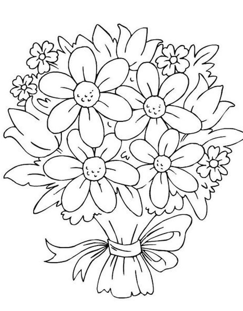 Printable Wedding Themed Coloring Pages