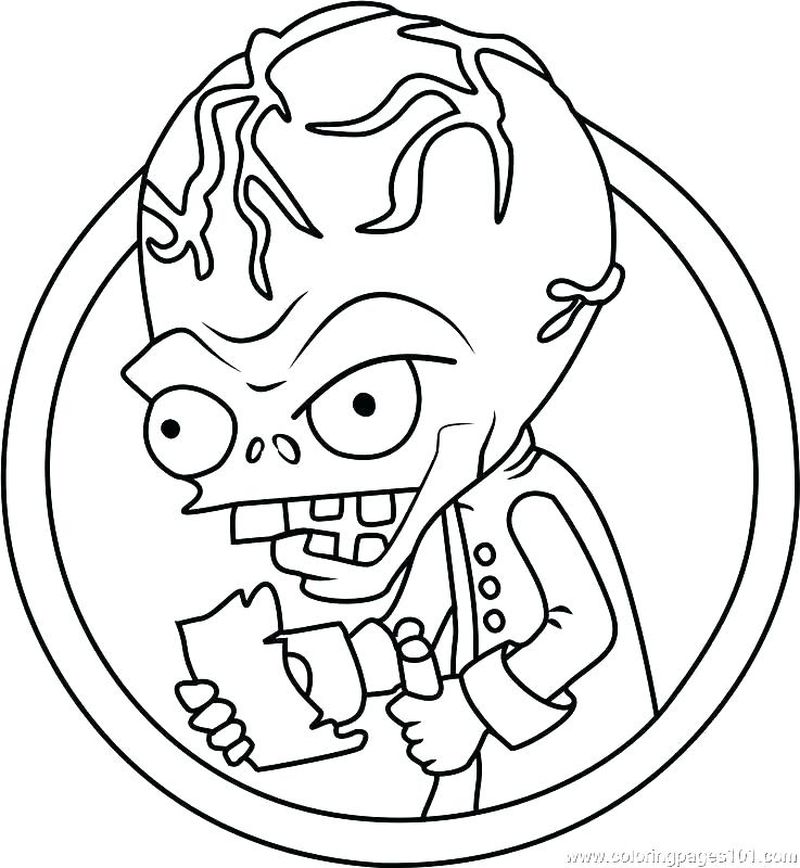 Have A Fun With Zombie Coloring Pages PDF - Coloringfolder.com