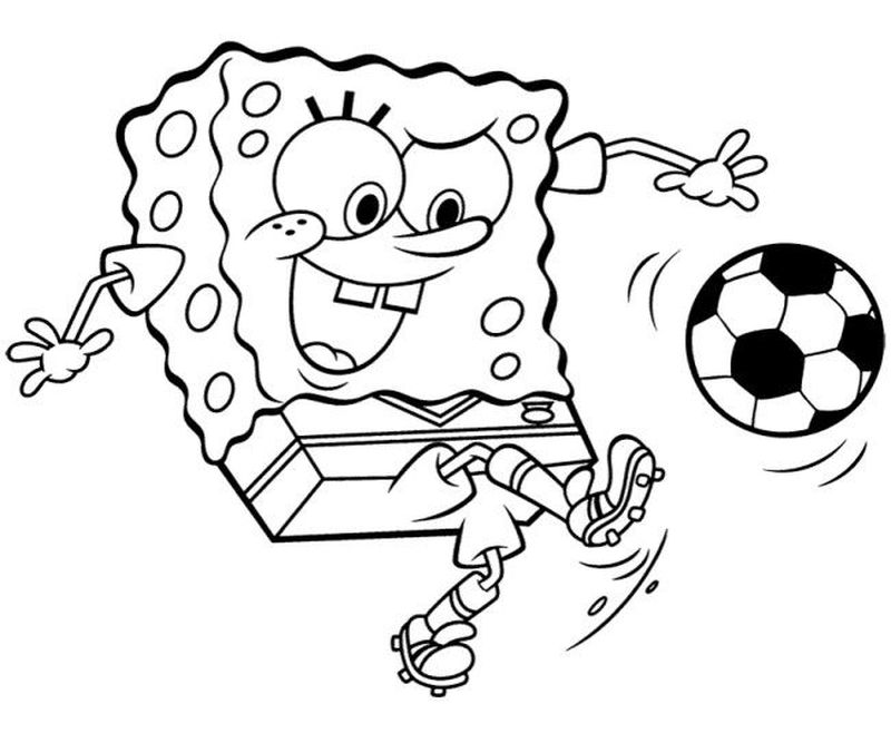 Pro Soccer Player Coloring Pages
