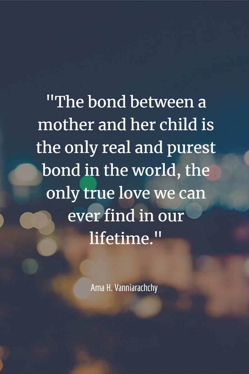 Quotes Mothers Love For Her Child