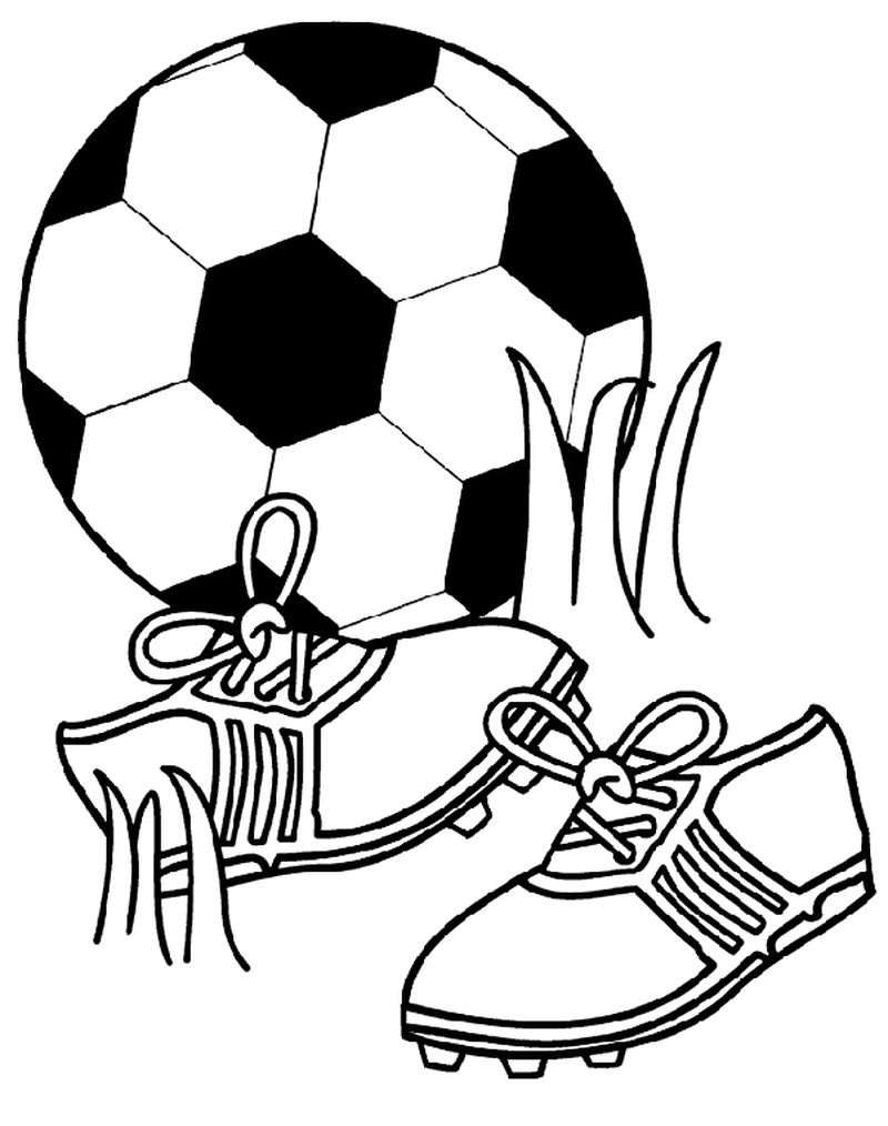 Real Soccer Players Coloring Pages