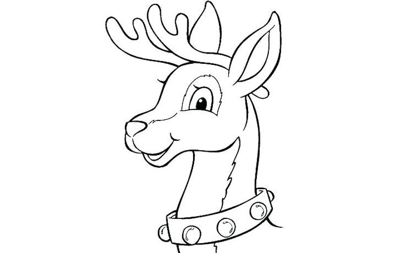 Reindeer Coloring Pages Printable