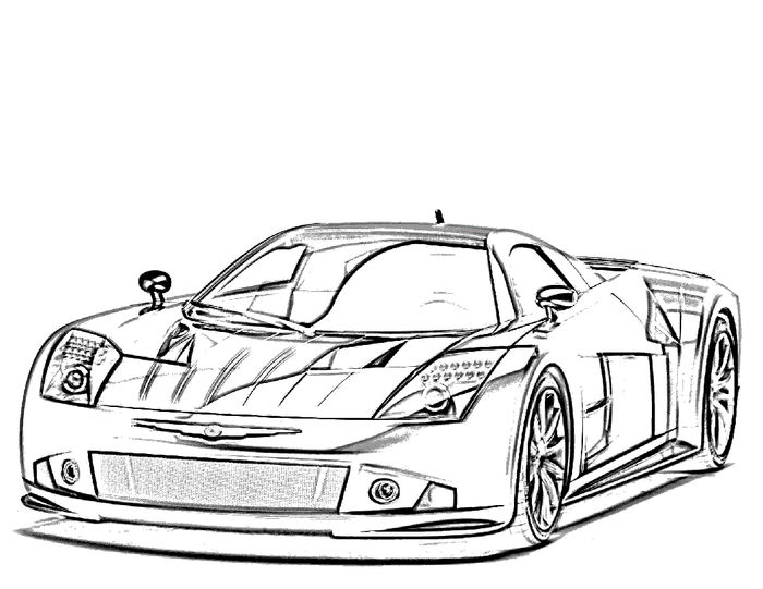 Remote Control Car Coloring Pages