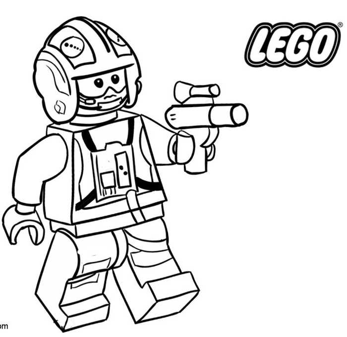 Resistance Lego Star Wars Coloring Pages