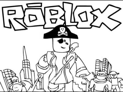 Roblox Coloring Pages Printable Free