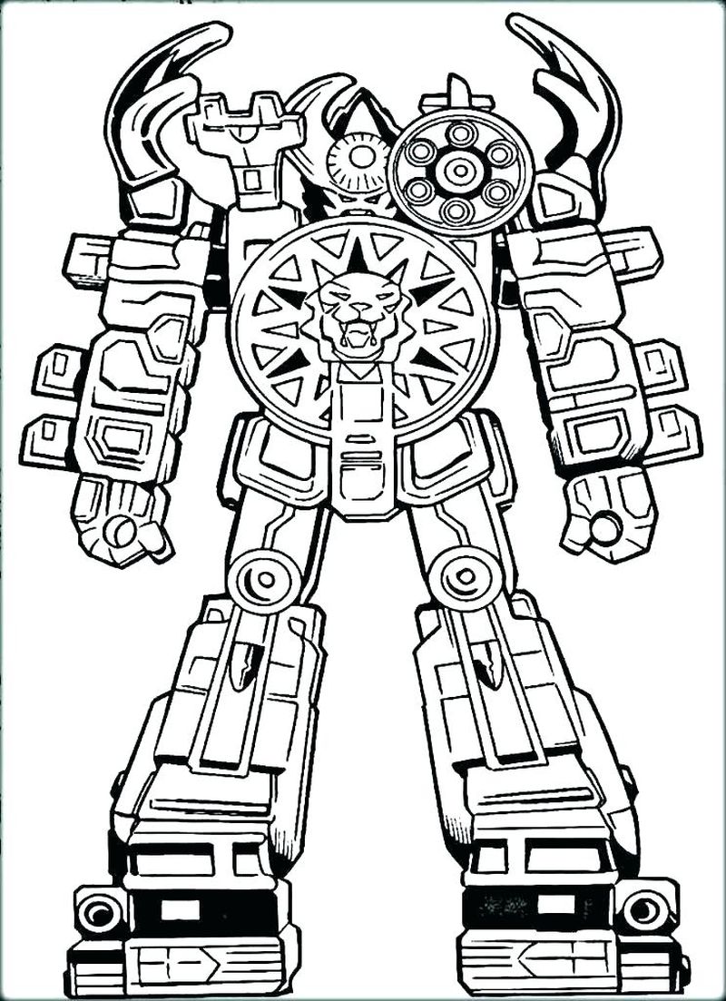 Robot Coloring Pages Online