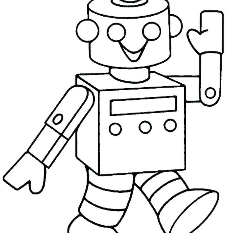 Rodney Robot Coloring Pages