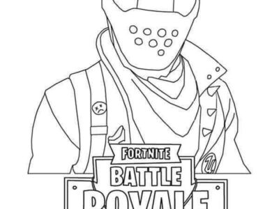 Rust Lord Fortnite Battle Royale Coloring Sheet