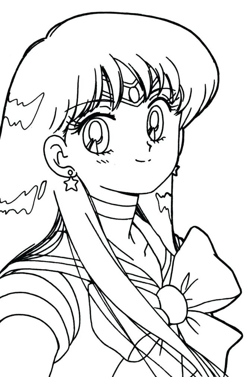 Sailor Chibi Chibi Moon Coloring Pages