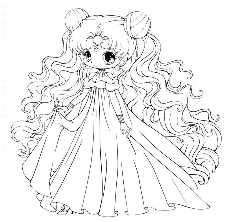 Sailor Moon Coloring Book Pages