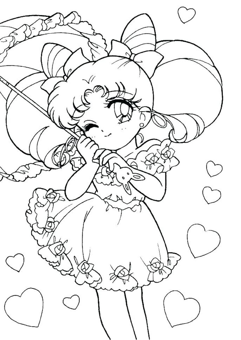 Sailor Moon Coloring Pages To Print