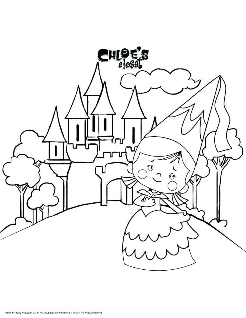 Sand Castle Coloring Pages To Print