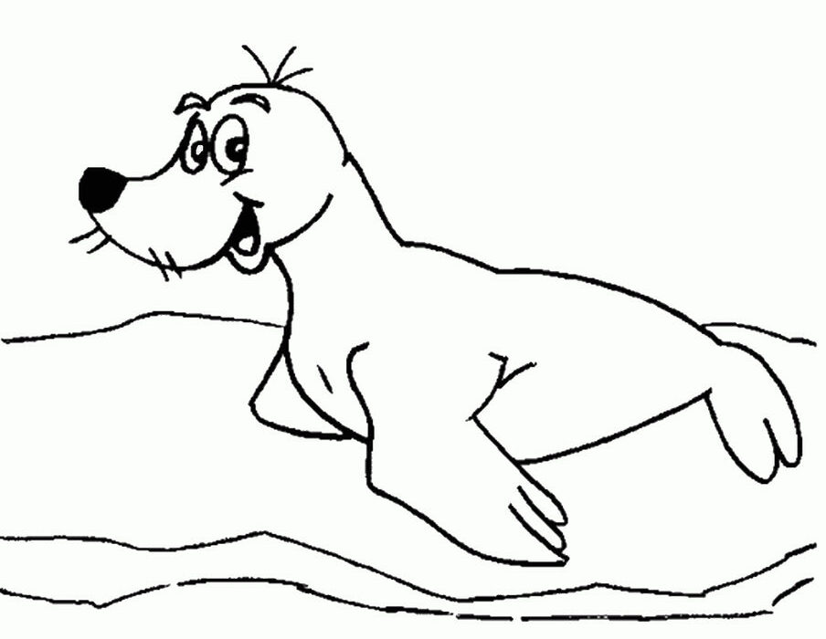 Sand Seal From Zelda Printable Coloring Pages