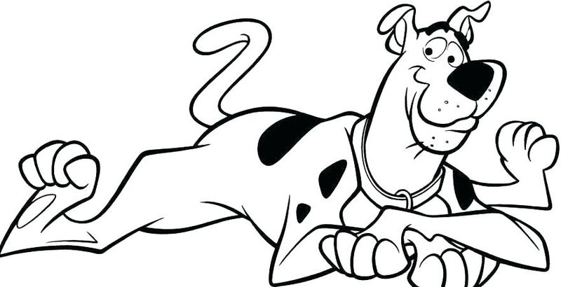 Funny Scooby Doo Coloring Pages PDF - Coloringfolder.com